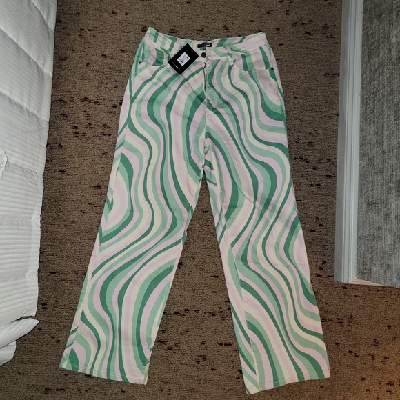 So Hypnotic Stretch Straight Leg Jeans - Multi Color - Picture 5 of 6